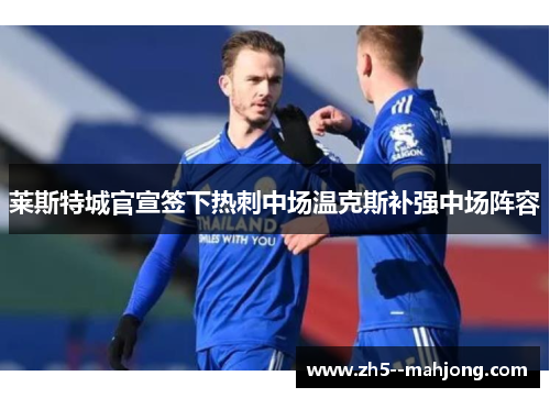 莱斯特城官宣签下热刺中场温克斯补强中场阵容